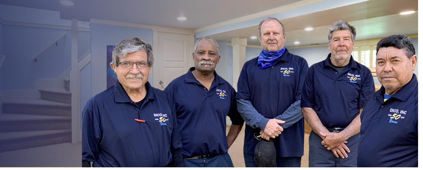 DICO DRY 50-year anniversary team