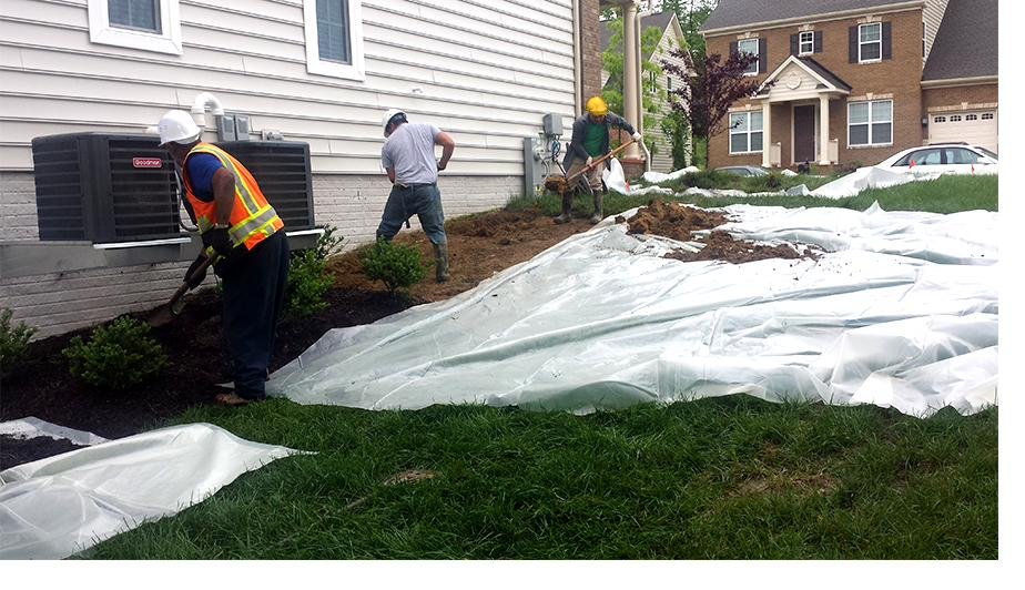 French drain systems