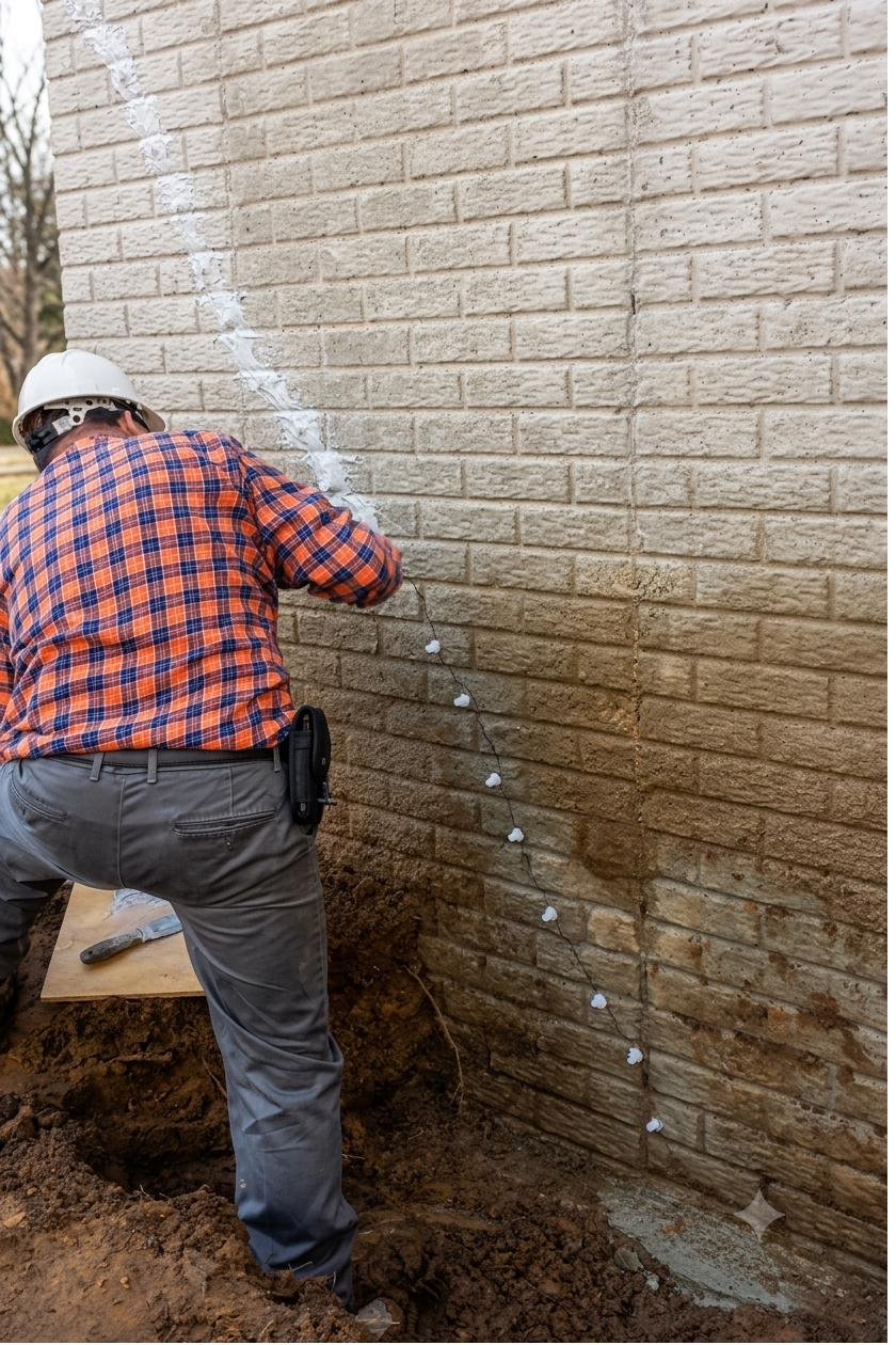 Wall and slab crack repair